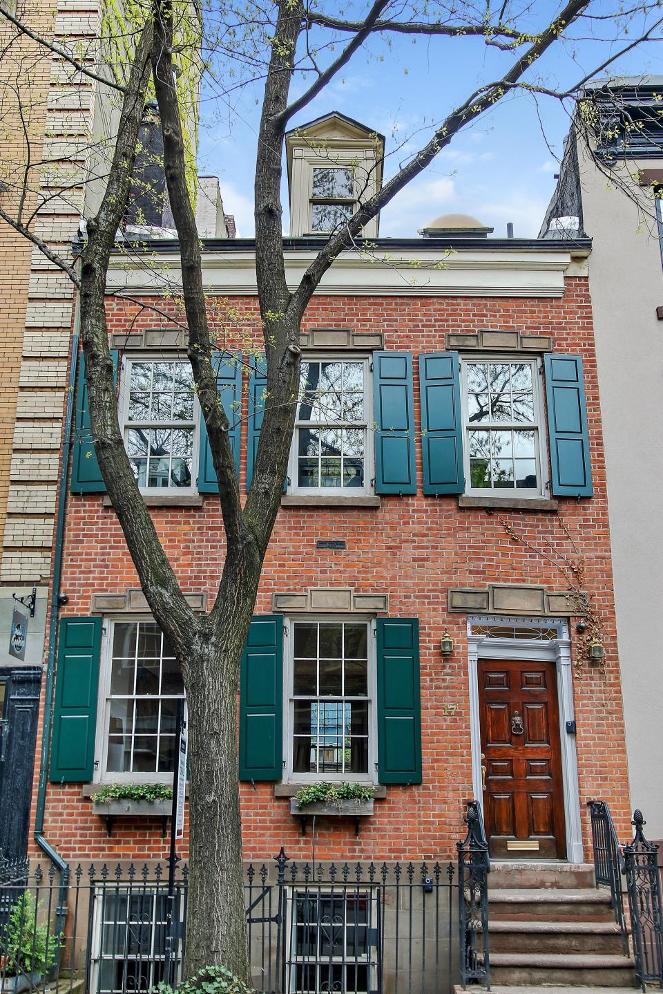 The four-story West Village townhouse, which was built on land owned by Aaron Burr, who fatally shot Alexander Hamilton, closed for $4.8 million