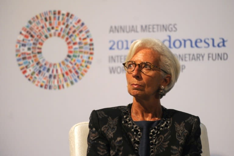 IMF chief Christine Lagarde has cautioned that there is a 'degree of uncertainty' not seen before in international trade