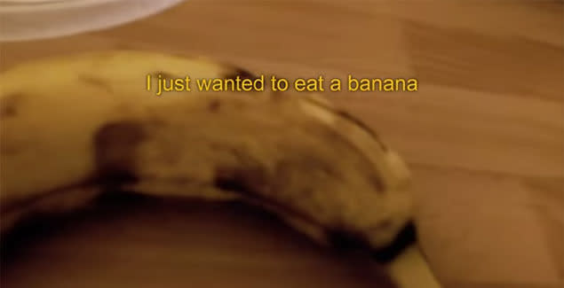 Video of spider bursting out of banana goes viral