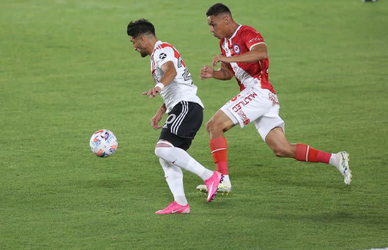 RIVER PLATE VS ARGENTINOS JUNIORS.
