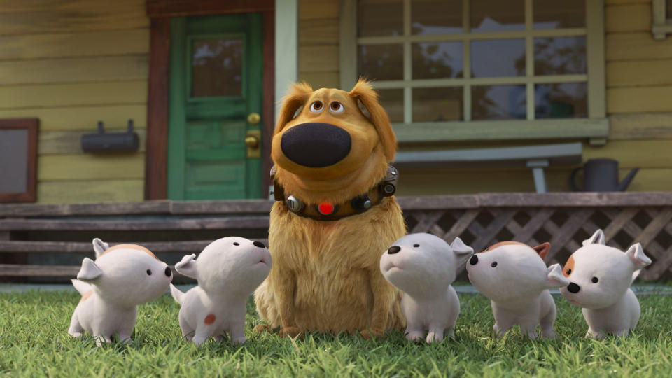 The canine star of Pixar&#39;s &#39;Up&#39; takes centre stage in &#39;Dug Days&#39;. (Disney/Pixar)