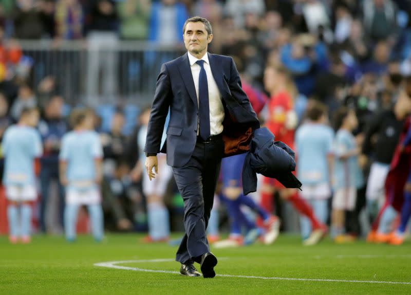 FILE PHOTO: La Liga Santander - Celta Vigo vs FC Barcelona