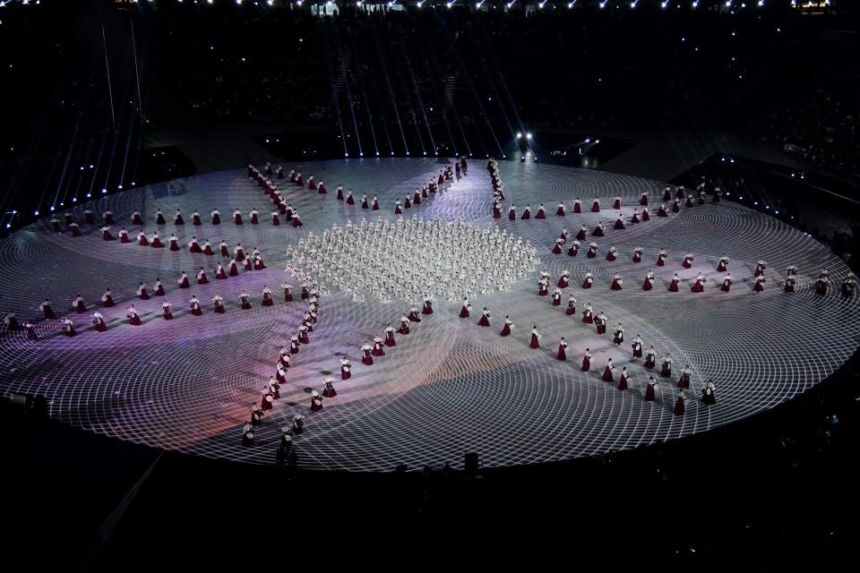 Die besten Bilder der Eröffnungsfeier aus Pyeongchang