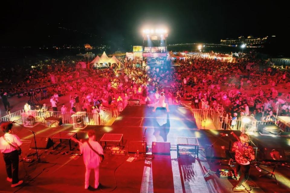 《圖說》2024新北市河海音樂季之「新北市貢寮國際海洋音樂祭—海洋獨立音樂大賞」5月10日報名截止。〈2023年資料照〉