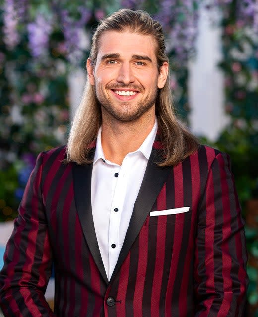 Agostino on The Bachelorette Australia 2020. Photo: Channel 10.