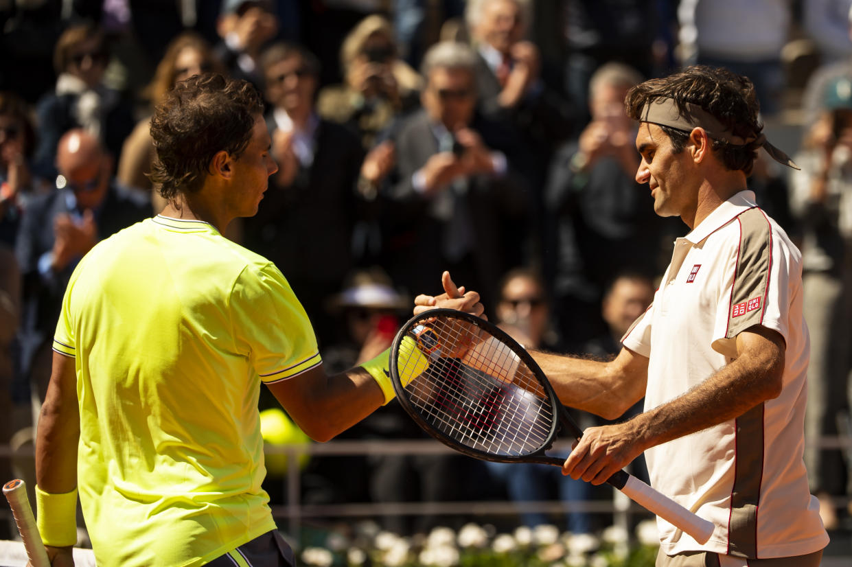 Nadal and Federer meet again. (Getty)