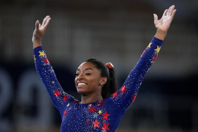 Simone Biles's comeback tour reaches historic heights at U.S.