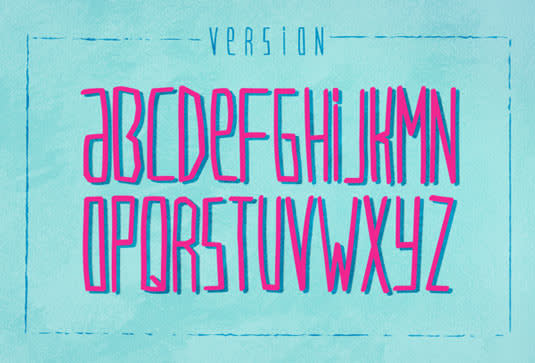Best free handwriting fonts: VersionType