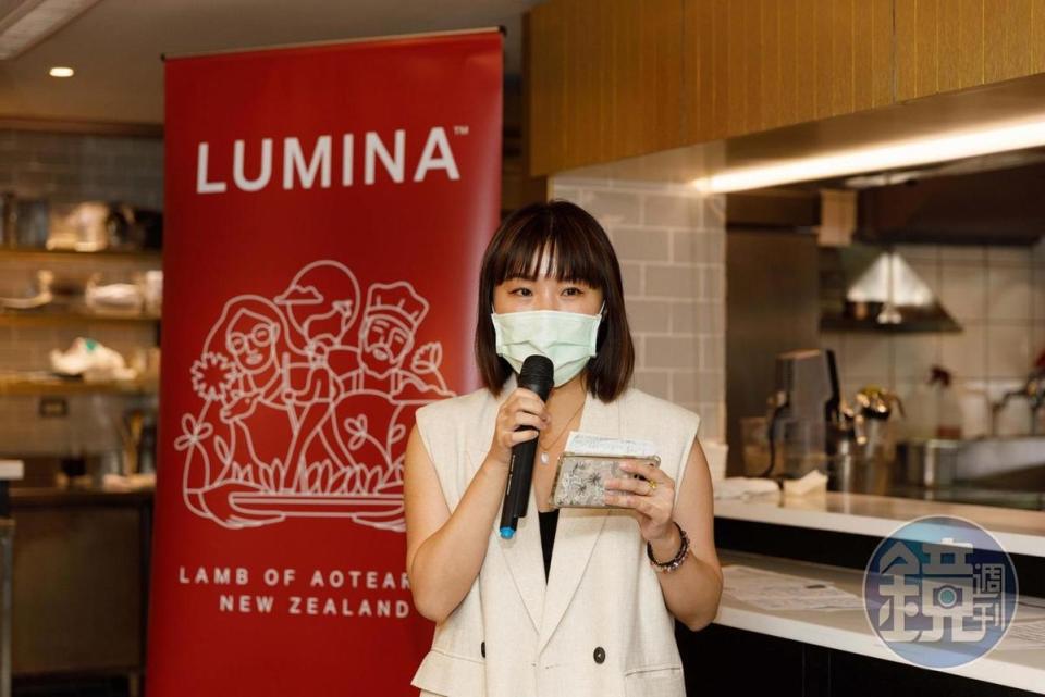 由聯馥食品引進的Lumina和羊，首次在台舉辦「Lumina Challenge料理競賽」。