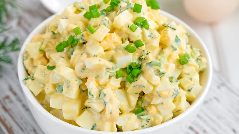 Egg salad bowl