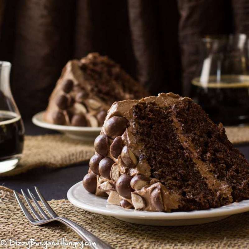 <p>Dizzy, Busy & Hungry</p><p>Want a twist on chocolate cake? Add stout beer and bake a very moist, spongy cake for Mom. She's sure to love it!</p><p><strong>Get the recipe: <a href="https://dizzybusyandhungry.com/malted-chocolate-stout-cake/" rel="nofollow noopener" target="_blank" data-ylk="slk:Malted Chocolate Stout Cake;elm:context_link;itc:0;sec:content-canvas" class="link rapid-noclick-resp">Malted Chocolate Stout Cake</a></strong></p>