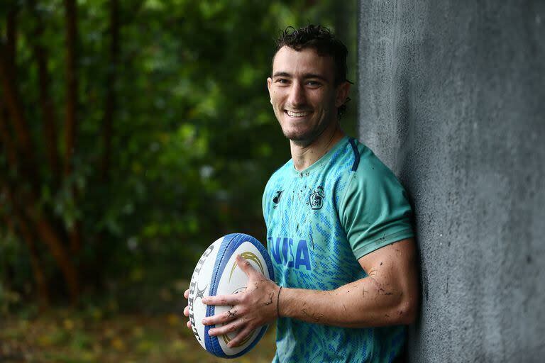 Ignacio Inchauspe, el dueño de la pelota, ahora en Pampas, el equipo de la Unión Argentina de Rugby en el Super Rugby Americas.