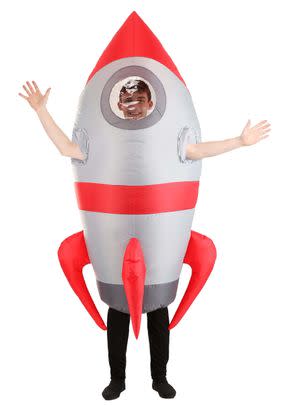 Inflatable Rocket Ship