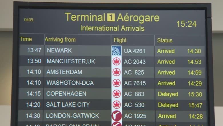 Air Canada passengers stranded in Manchester, England return to Toronto