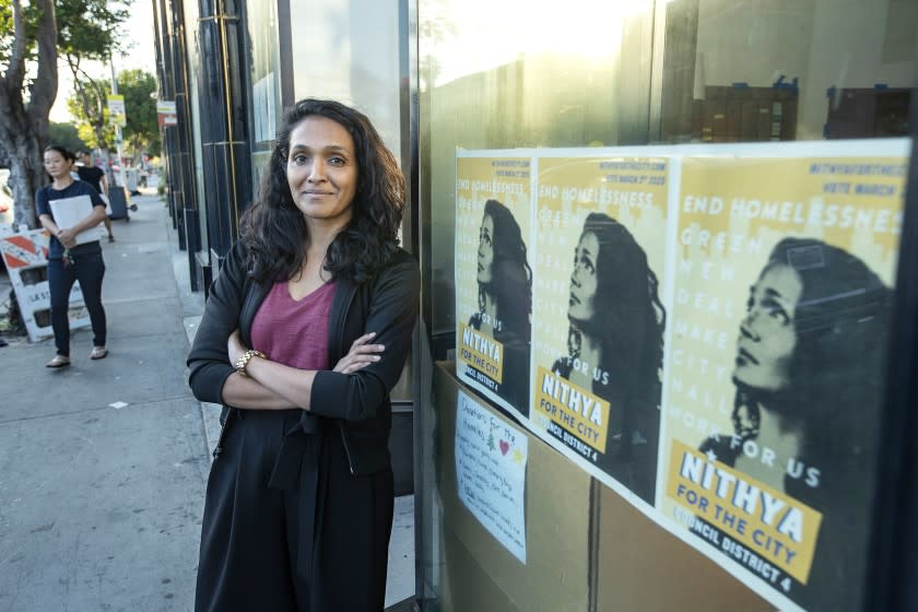 Los Angeles City Council candidate Nithya Raman