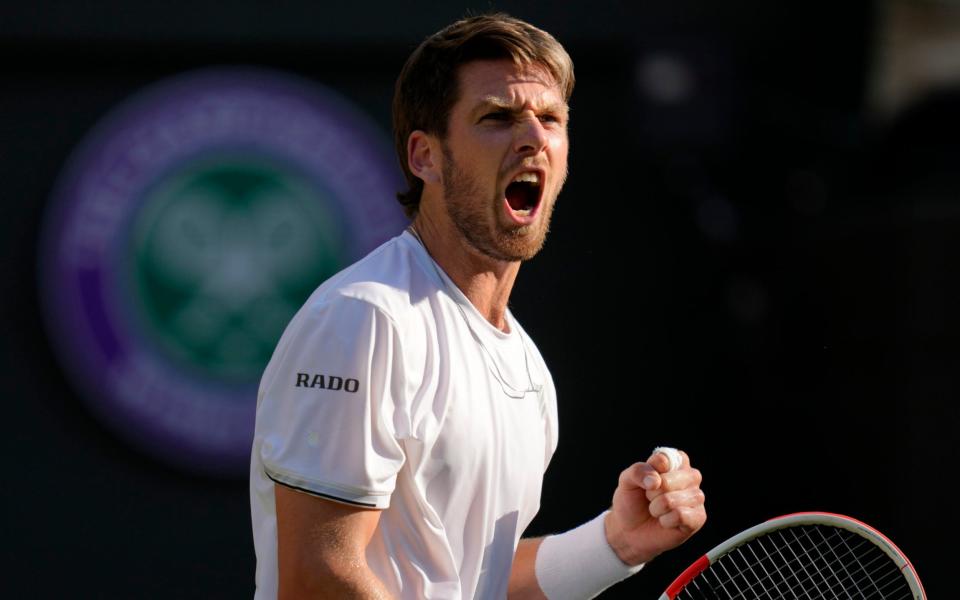 cameron norrie vs david goffin live score wimbledon 2022 latest - AP