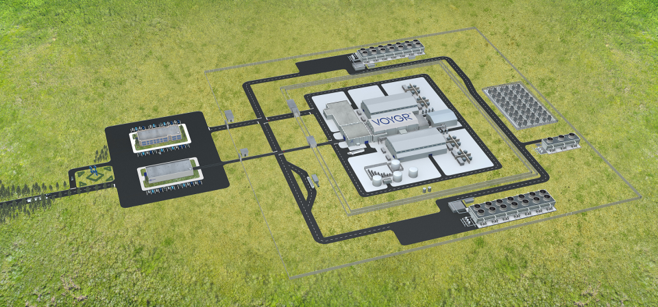 NuScale power plant design.