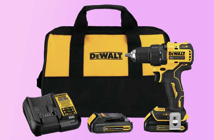 DeWalt drill and bag