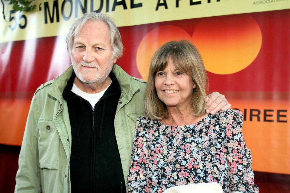 L'auteur-compositeur-interprète Jean Jacques Debout et son épouse, la chanteuse et actrice Chantal Goya.  - Credit:Robert Poulain / VISUAL Press Agency / Cover Images