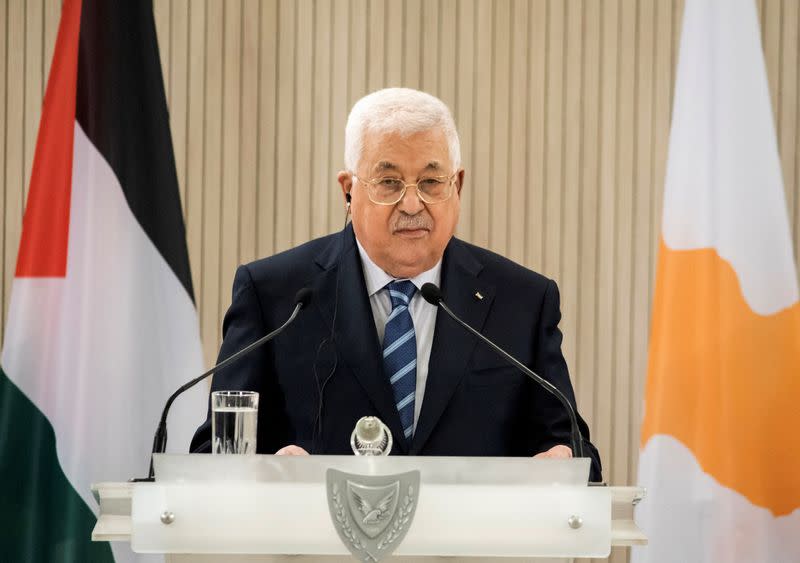 Palestinian President Abbas visits Cyprus