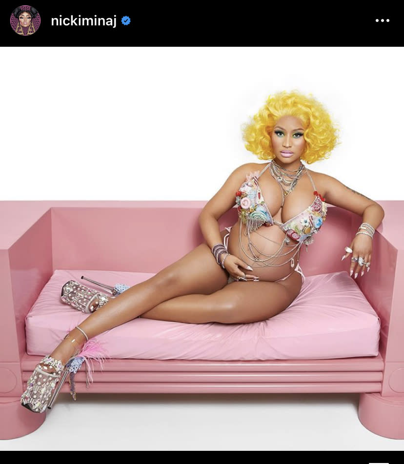 Nicki Minaj incinta: le foto del pancione