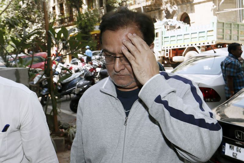 Yes Bank founder Rana Kapoor arrives at the Enforcement Directorate office after leaving Sessions Court for alleged money laundering charges in Mumbai