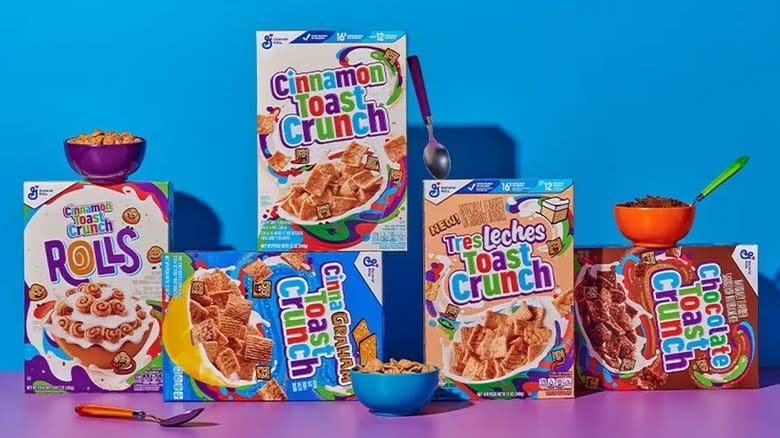 Cinnamon Toast Crunch varieties