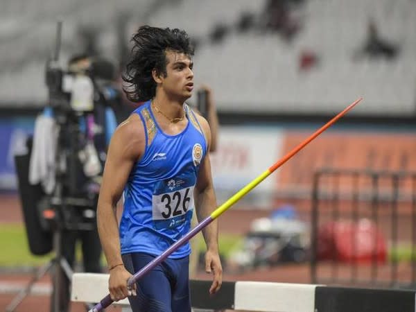 Javelin thrower Neeraj Chopra (Photo/AFI Twitter)