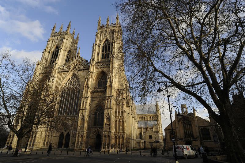 FILE PHOTO: A general view shows York Minster in York