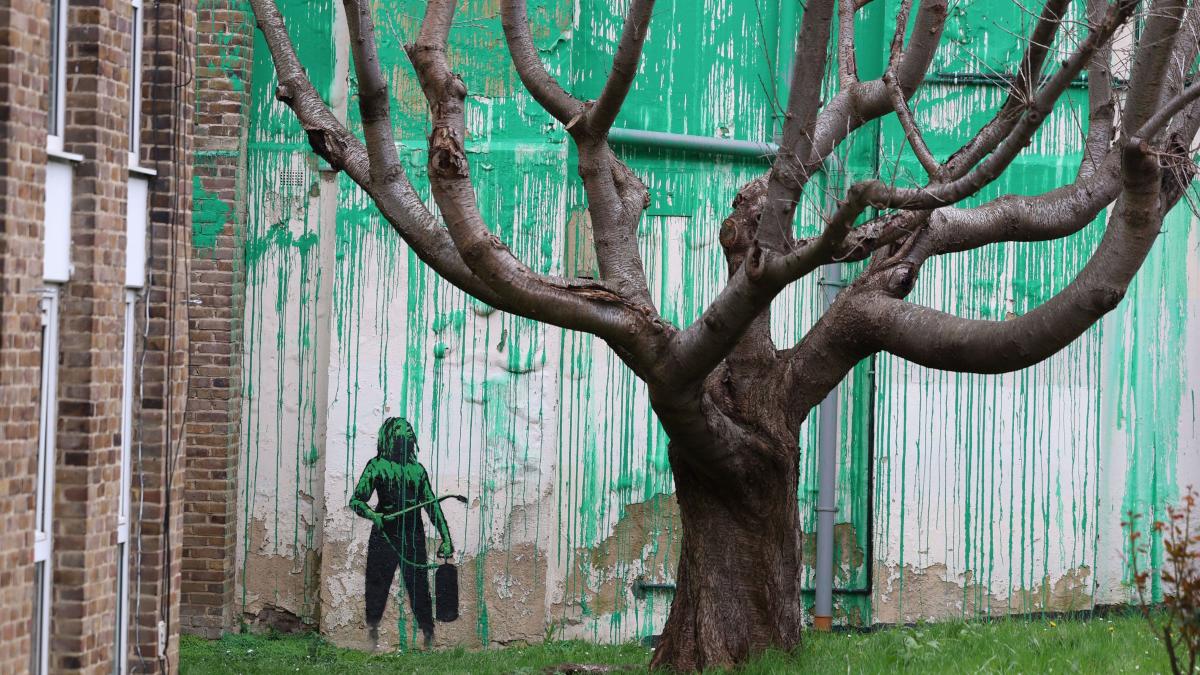 Banksy's Surprising New Mural in North London