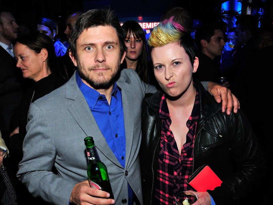 Willard Ford (L) and guest attend the new MINI Hardtop unveiling at The Kim Sing Theater on November 19, 2013 in Los Angeles, California