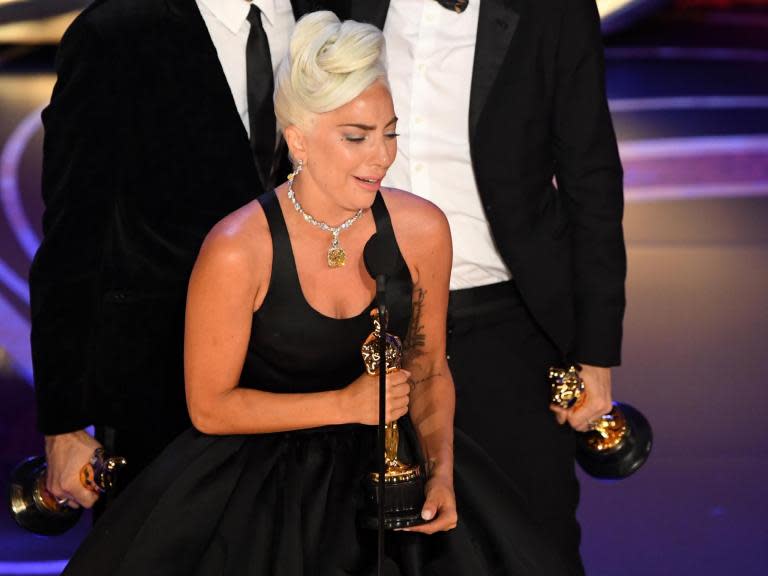 Lady Gaga left in tears as Shallow wins Best Original Song at Oscars