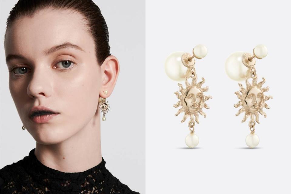 Dior Tribales耳環，NT$19,500圖片來源：Dior官網