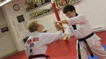 Grandmother aims to be 3rd generation black belt in family