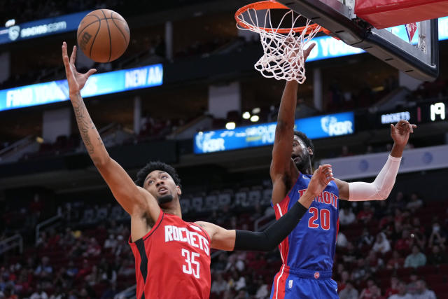 Jerami Grant's hot third quarter lifts Detroit Pistons to 112-104 win over  Houston Rockets 