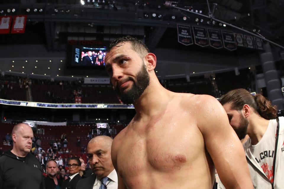 Reyes in 2020, after losing a controversial decision against Jon Jones (Getty Images)