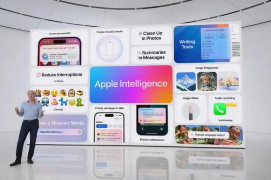 Inteligencia artificial llega a Apple; novedades de iPhone, iPad y Mac