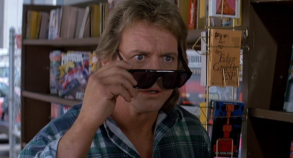 Roddy Piper in 'They Live' (Credit: Studiocanal)