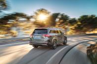 <p>AMG instead plucked the GLE's conventional Airmatic air suspension-which is still height adjustable and self-leveling-with firmer springs and stiffer adaptive dampers. The GLE53 lowers itself by 0.6 inch in the Sport and Sport+ driving modes and in Comfort mode above 75 mph.</p>