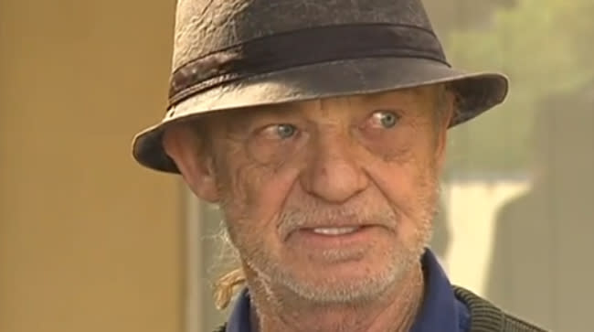 George Kulacz, 62, was confronted by an intruder wielding a shovel. Source: 7 News