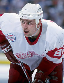 It was easy to spot Tomas Holmstrom's shortcomings when he arrived in the NHL in 1996, but he eventually won over the Wings with his heart, hockey sense and competitive instincts