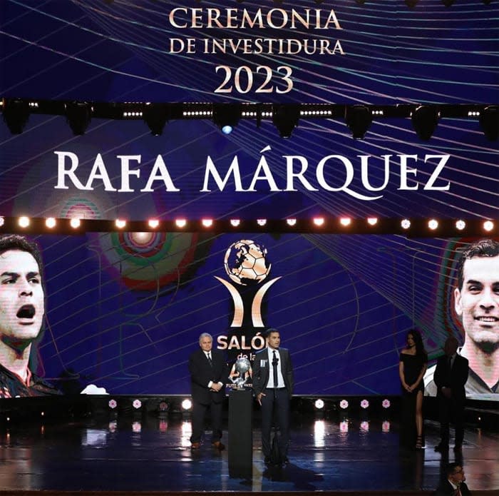 Rafa Marquez ingresa en el Salón de la Fama del Fútbol Internacional