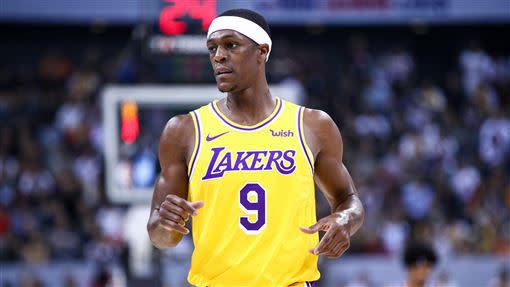 湖人控衛老將Rajon Rondo。（圖／翻攝自推特）