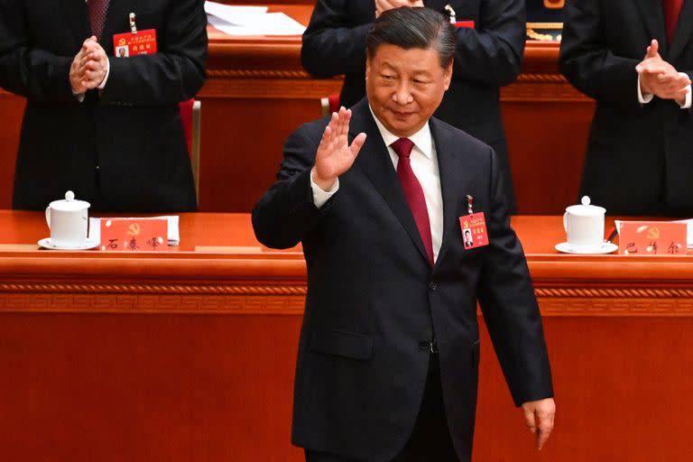 La llegada de Xi al Congreso