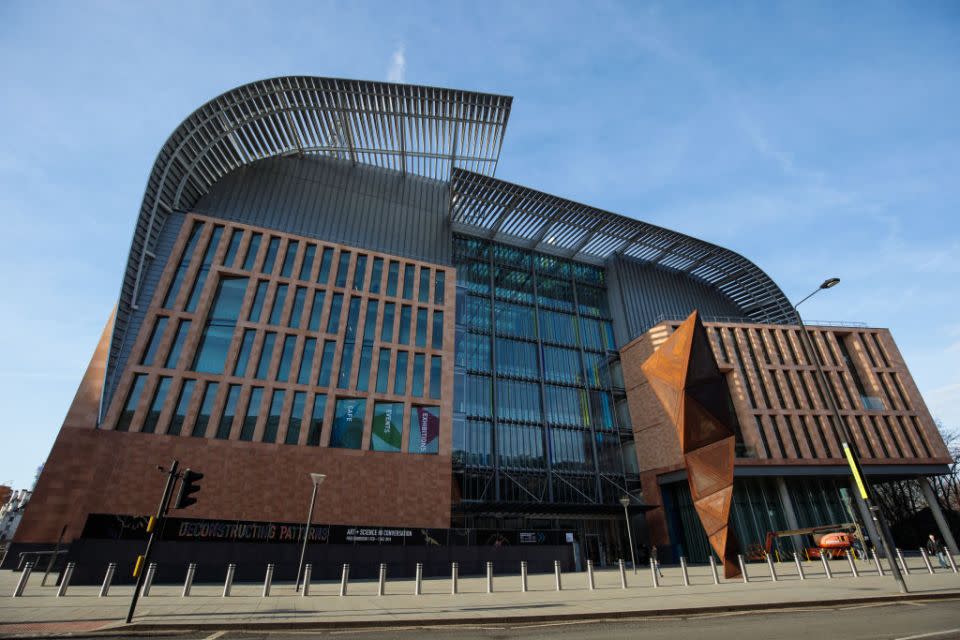 The Francis Crick Institute, Kings Cross in London, England. (Photo by Jack Taylor/Getty Images)