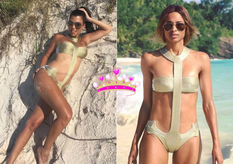 Kourtney Kardashian vs. Ciara