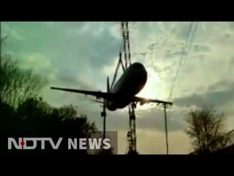 These cranes just cannot stop dropping planes