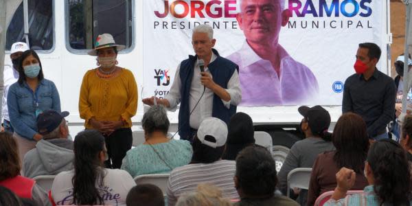 Candidato Jorge Ramos invita a tijuanenses a unirse con él para un mejor futuro