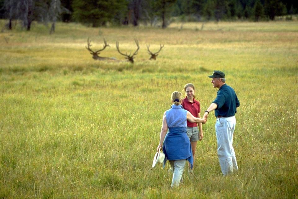 Wild Photos of U.S. Presidents Cutting Loose on Vacation