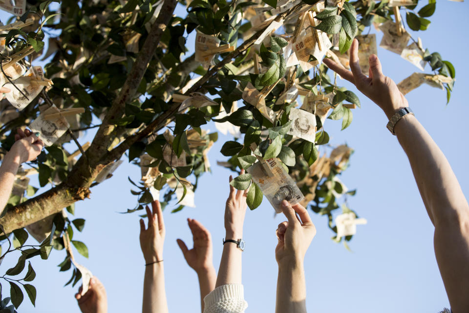 Money doesn’t grow on trees, so budgeting is key – but make sure you stick to it (Tristan Fewings/Getty Images for SunLife)